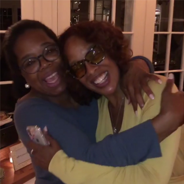 oprah winfrey birthday oprah winfrey throws gayle king a birthday feast e news oprah winfrey birthday oprah winfrey throws gayle king a birthday feast e news